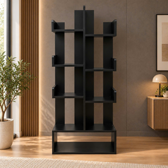 Kệ sách hình cây xương rồng - Nhiều ngăn đa năng